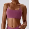 Lu Align Aloe Outfit Soutien-Gorge Top Femmes Gym Fitness Sexy Dos Nu Bandage Soutien-Gorge De Sport Push Up Sous-Vêtements Yoga Dame D'entraînement En Plein Air Bralette Seksi Styen Jogger Gry Lu-08 2024