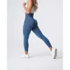 Lud wyrównany konturowa Pant Contour bezproblemowe Legginsy Women Butt 'Lift Curves Trening Rajstopy Yoga Pants Gym Outfits Fitness Sports Zużycie różu C6206 Jogger Gry LU-08 2024