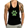 Herren Tank Tops St. Patricks Day – Hund schwarz Erwachsene Top Männer männlich weiblich