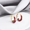 Nouveaux classiques Boucles d'oreilles à breloques Boucle d'oreille C Lettre Gold Stud Femme Femme Or Blanc Titane Acier Luxe Designer Cadeau Bijoux de mariage ne se décolore pas