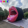 wholesale 4.5x4m (15x13.2ft) with blower Amazing Giant Open Inflatable Mouth Model Red Sexy Lips Balloon Club Pub Party Event Decoration,Music Stage Decor Ideas