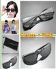 10 Uds. Gafas estenopeicas 10 Uds. Bolsas para gafas de sol negras bolsas para mejorar la vista cuidado de la visión ejercicio gafas conjunto de entrenamiento 2812035