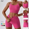 Lu Align Lemon Seamless Align Sets SportsWear Outfits Frauen Cross Beauty Back Bras High Waist Shorts Set Gym Fitness Running Athletic Wear LL Lu Jogger Jogger Gry Lu08