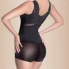 Kvinnors formare Efinny Shapewear Tummy Suit Control Underbust Women Body Shaper Slimming Underwear Vest Bodysuits Jumpsuit Rätt L-XXL