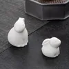 Tea Pets Creative Ceramic Cute Decoration Mini Pet Decor Animal Sculpture Crafts Table Ornaments Tradition Accessories