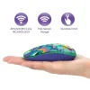 Mice Optical Wireless Mouse for Laptop PC Computer Mac Windows XP Vista 7 OS X 10.4 etc Slim Portable Noiseless Silent click