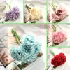 612pcs Holding Flowers Mothers Day Carnation Bouquet Imitation Home Decoration Wedding Room Decor Fake Flower Supplies 240223