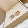 Serpentine series designer ring for woman Sterling Silver Gold plated 18K diamond highest counter quality brand designer gift for girlfriend with box 038