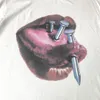 Tshirts Fashion Street Giyim Grafikleri Baskılı Vintage Giyim Büyük Boy Gevşek Pamuk Tees Üstleri Tişörtler Erkekler