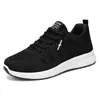 Gai Running Shoe Shoes Women's Running Shoes Men Flat Black و Whit6614 A111