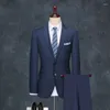 Abiti da uomo Custom Made Sposo Abito da sposa Blazer Pantaloni Business Pantaloni classici di fascia alta SA08-45599