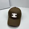 Designer Baseball Cap Casual Solid Color Printed Canvas Fashionable Sunshine Men's and Women's Hats