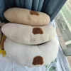 Moon Shape Baby Pillow Cotton Soft Multifunciton Nursing Maternity ammande kudde Kids Comfort Bumper Washable Cover 240228