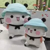Schattige Bubu en Dudu Panda pluche 40 cm cartoon Panda beer pop Kawaii gevuld kussen speelgoed kamer decor kinderdagcadeaus voor kinderen 240220