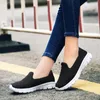 Casual Shoes Women's Slip-On Flat Women Sport Sneakers Kvinnliga andningsbara loafers damer utomhus Zapatillas Mujer Chaussure Femme