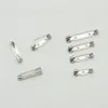 500 stks 2 4 cm Hoge Kwaliteit veiligheidsspelden Broche Base Terug Bar Badge Houder Broche Pins DIY Sieraden Finding306W