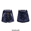 High Street Rhude Cashewbloem Nylon Shorts Heren Zomer Amerikaanse Trend Sport Casual Sneldrogende Strandbroek Ins