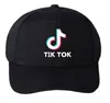 Tiktok Letters Printed Unisex Summer Baseball TIK TOK Couple Women Men Outdoor Visor Peaked Caps Sports Casual Sun Hats Ball Cap g9534214