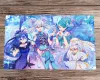 Almofadas YuGiOh Playmat Marincess TCG CCG Trading Card Game Mat OCG Duel Board Game Mat Almofada de mesa de borracha Anime Mouse Pad Saco grátis 60x35cm