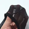 Nieuwe mannen Ondergoed Faux Lakleer U Bolle Gun Ei Scheiding Netje Sexy Dubbele String Broek 631433