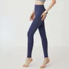 Lu Align Pant Sin atuendo Fitness Costura frontal Pantalones de yoga Mujeres Elástico Secado rápido Leggings ajustados desnudos Culturismo Gimnasio Correr Pantalón de baile Jogger Gry Lu-08 2024