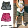 High Street Brand American Fashion Rh Casual Shorts College Style Mens Knee Length Straight Basketball Training Sports