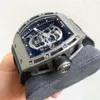 Vendita calda Montre Luxe originale Rm052 Richards Millers uomo scheletro orologio con diamanti movimento orologi da polso orologi di design specchio qualità lusso orologio da uomo Dhgate nuovo