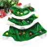 Costume de chat d'arbre de Noël drôle animaux de compagnie robe à capuche de Noël fête de vacances d'hiver manteau chaud vêtements pour chats chiens chaton chiot fantaisie 240228