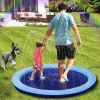 Maty nadmuchiwane wodę w sprayu podkładka mata wanna basen na zewnątrz pad z zraszaczem zwierzaka zagraj mat mata dla psów zabawki dla psa letnie chłód