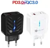 Nouveautés EU US QC30 vendre chargeur mural universel USB PD 20W chargeur rapide de téléphone Portable Portable pour iPhone 13 12 11 Pro M4311846