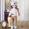 BJD 1/6 32CM Fat Doll Include Clothes and Canvas Shoes Girls Dress Up DIY Toys Birthday Gift 240219