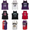 Camisa de basquete costurada Vince Carter 1998-99 malha Hardwoods clássico retro jersey masculino feminino juventude S-6XL