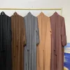 Etniska kläder lyx dubai pärlstav cardigan kappa muslimsk islamiska parti abaya klänning kimono ärmrock klänning mellanöstern kvinnlig vestidos