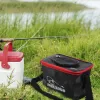 Zakken 30cm Multifunctioneel Vouwen Dikker Levend Vissen Box EVA Tank Emmer Camping Outdoor Vissen Tas Tackle Fishbox (Geen Zijde)