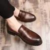 Hommes luxueux chaussures habillées intérieur haut mocassins hommes chaussures chaussure décontractée homme Fit classique fête britannique hommes chaussures augmentant la hauteur 240228