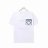 T-shirt estiva da uomo con stampa dell'alfabeto a maniche corte da uomo T-shirt a maniche corte da strada con abbigliamento casual e di tendenza DZFC