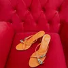 Chaussures habillées de haute qualité Sandales féminines 10 cm Talons hauts pour femmes Crystal Buckle Party Women's Wedding High Heels Sexe Laçage en cuir sandales