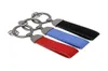 3D Red Black Blue Metalleather Car Keychain Key Chain Carinterior för R M Tech S Port M3 M5 X1 X3 E46 E39 E60 F30 E90 F10 F30 3144643