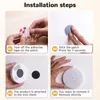 Night Lights USB Rechargeable LED Smart Light Dimmable Lamp Wireless Closet Motion Sensor For Bedroom Kitchen Cabinet