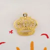 Brooches Rhinestoned Crown Pins Collecting Backpack Hat Bag Decorate Badges Boutique Medal Gift