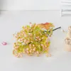 36 cm 5 fourchettes Babysbreath fleurs artificielles en plastique gypsophile bricolage bouquets floraux arrangement pour la décoration de la maison de mariage 240301