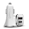 Snabbbilladdare QC3.0 QC USB -laddning PD 20W Fast Type C N USB Connector Car Charger för all smarttelefon