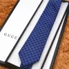 Designer 2024 marca cravatte da sposa uomo cravatta cravatta 100% seta vestito cravatte business di lusso 662
