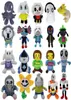 새로운 Undertale Sans Skull Plush Toys 16 스타일의 전설 할로윈 선물 20cm ~ 36cm3712492 아래에 박제 동물 인형