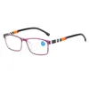 Lunettes de soleil 2024 Anti Blue Light Lunettes de lecture Floral Imprimé Femmes Hommes Protection informatique Mode 1.0 1.5 2.5 3.0 3.5 4.0