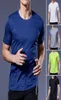 Multicolor Quick Dry Short Sleeve Running Sport T Shirt Gymtröjor Fitness Shirts Trainers Running Tshirt Men039s Breattable 5865177