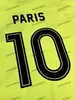 xinxinbuy Herren Designer T-Shirt 2024 Fußball Paris Muster Jacquard Buchstabe Kurzarm Baumwolle Damen Blau Schwarz S-XL