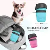 Feeding Portable Dog Water Bottle Foldable Pet Feeder Bowl Water Bottle Pets Outdoor Travel Drinker Bowls Drinking Bowl Puppy BPA Free