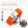 22mm 23mm 24mm Silicone Watch Bands for Tissot T035407 T035 617 T035 439 Gummi Sport Män Watch Strap Black Watchband Waterproof293s