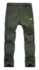 Pantalon de randonnée imperméable pour hommes, doublure polaire d'extérieur, pantalon de Ski de neige, Softshell d'hiver, pantalon de Snowboard 240301